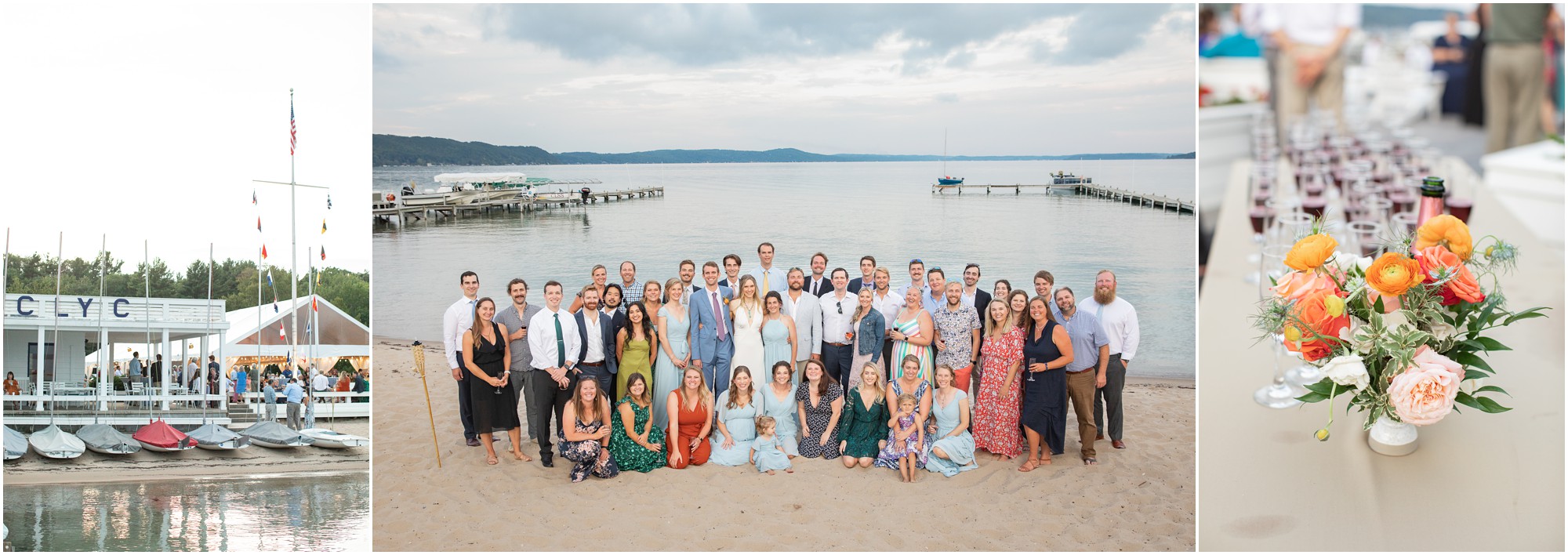Crystal Lake Yacht Club Wedding