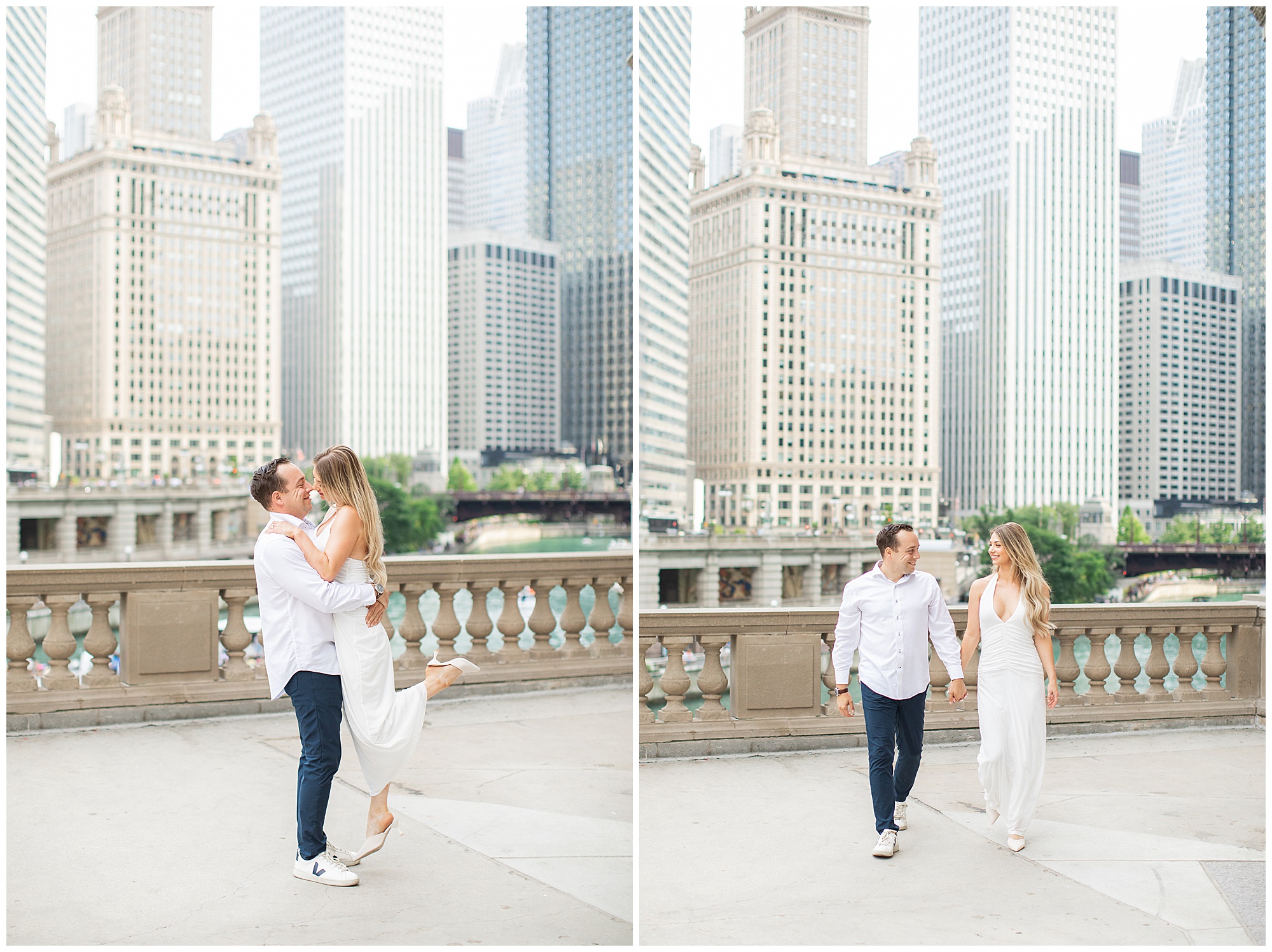 Chicago Wrigley Building Engagement