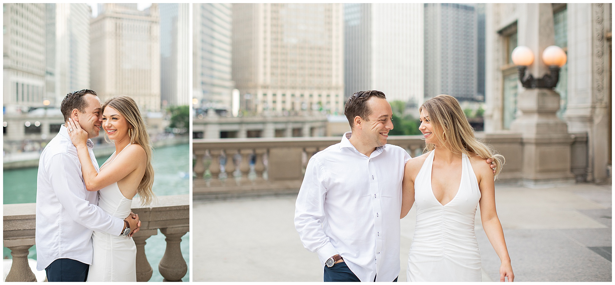 Chicago Riverwalk Engagement