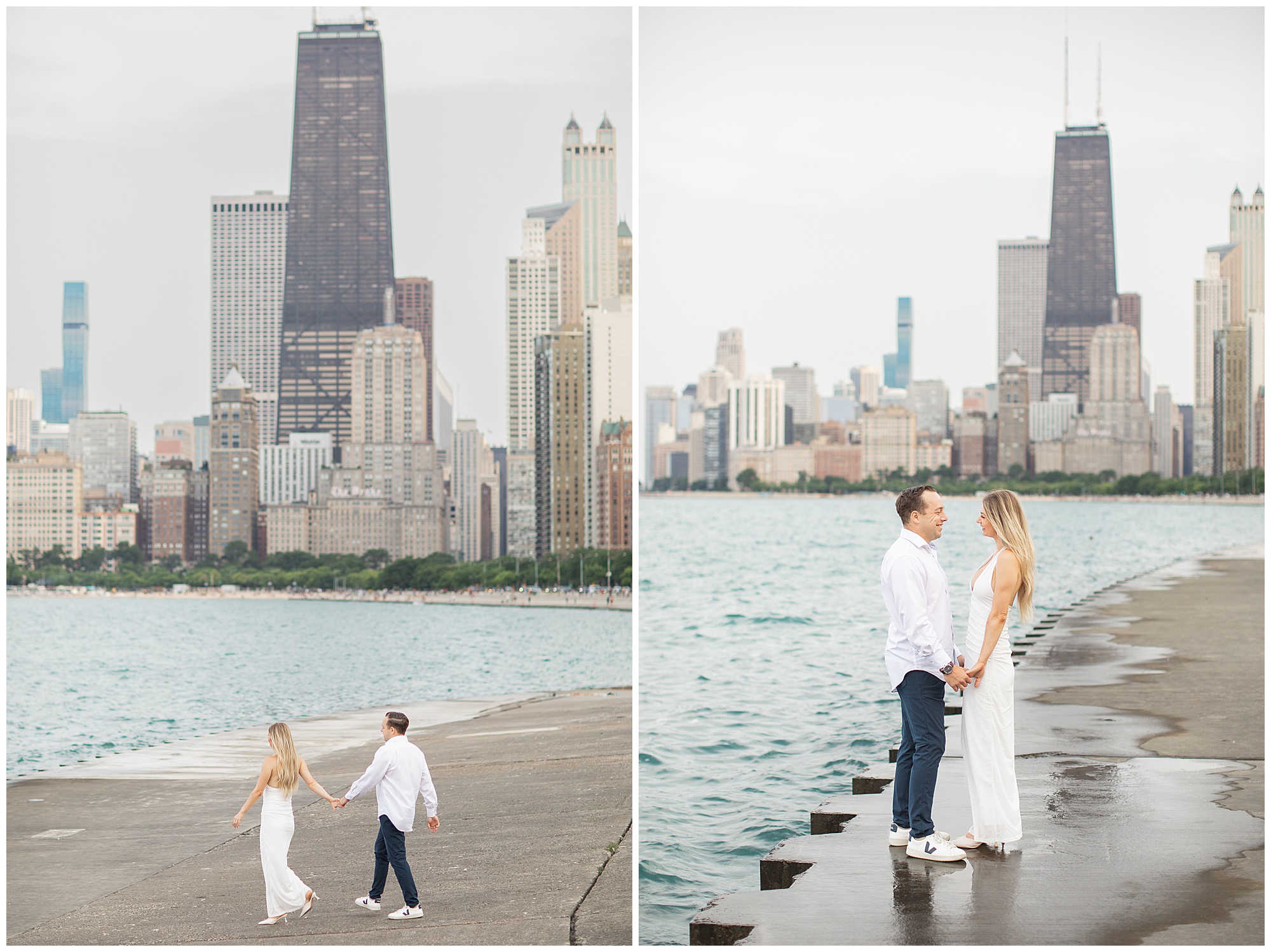 North Avenue Beach Engagement