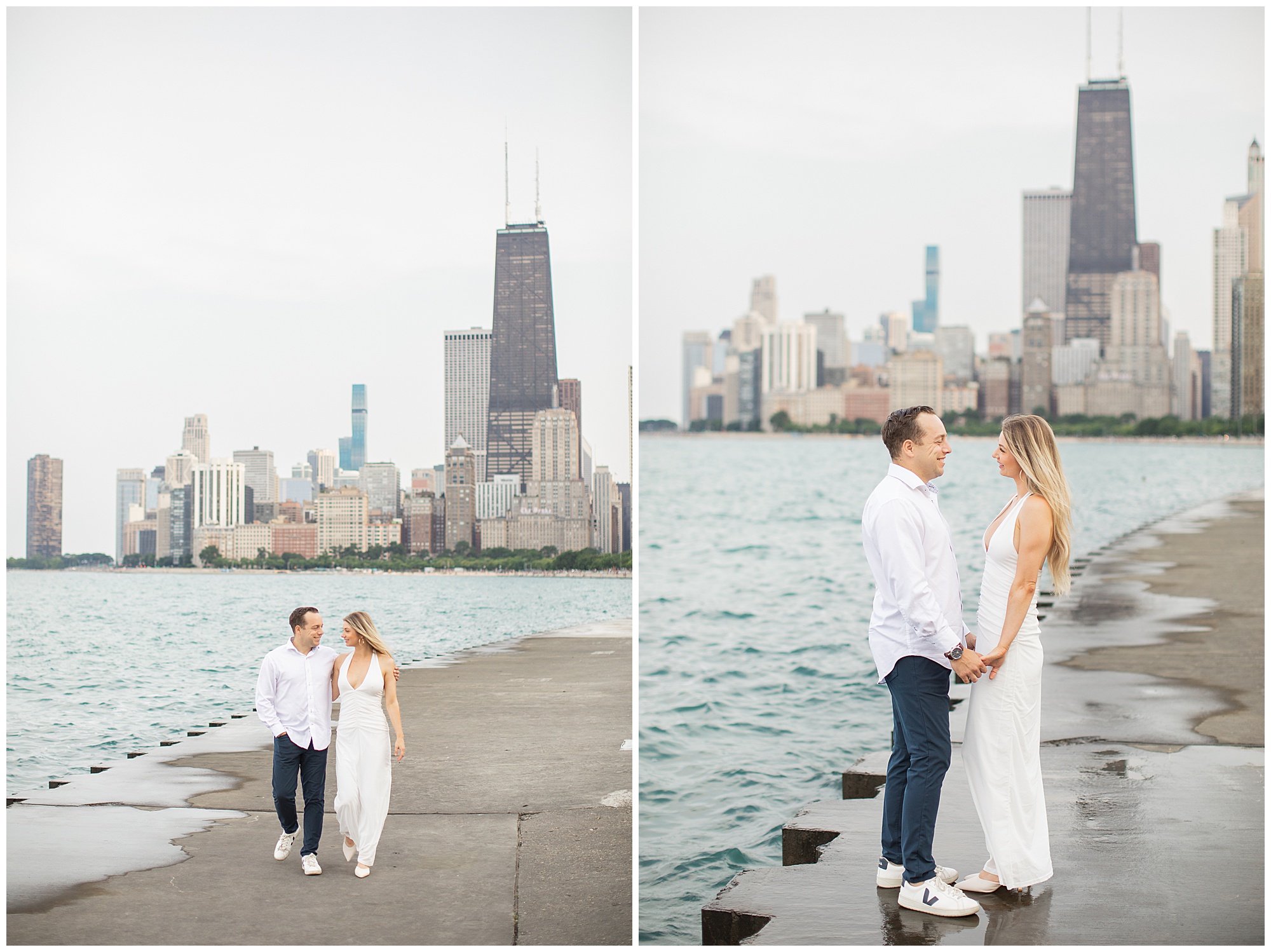 North Avenue Beach Engagement