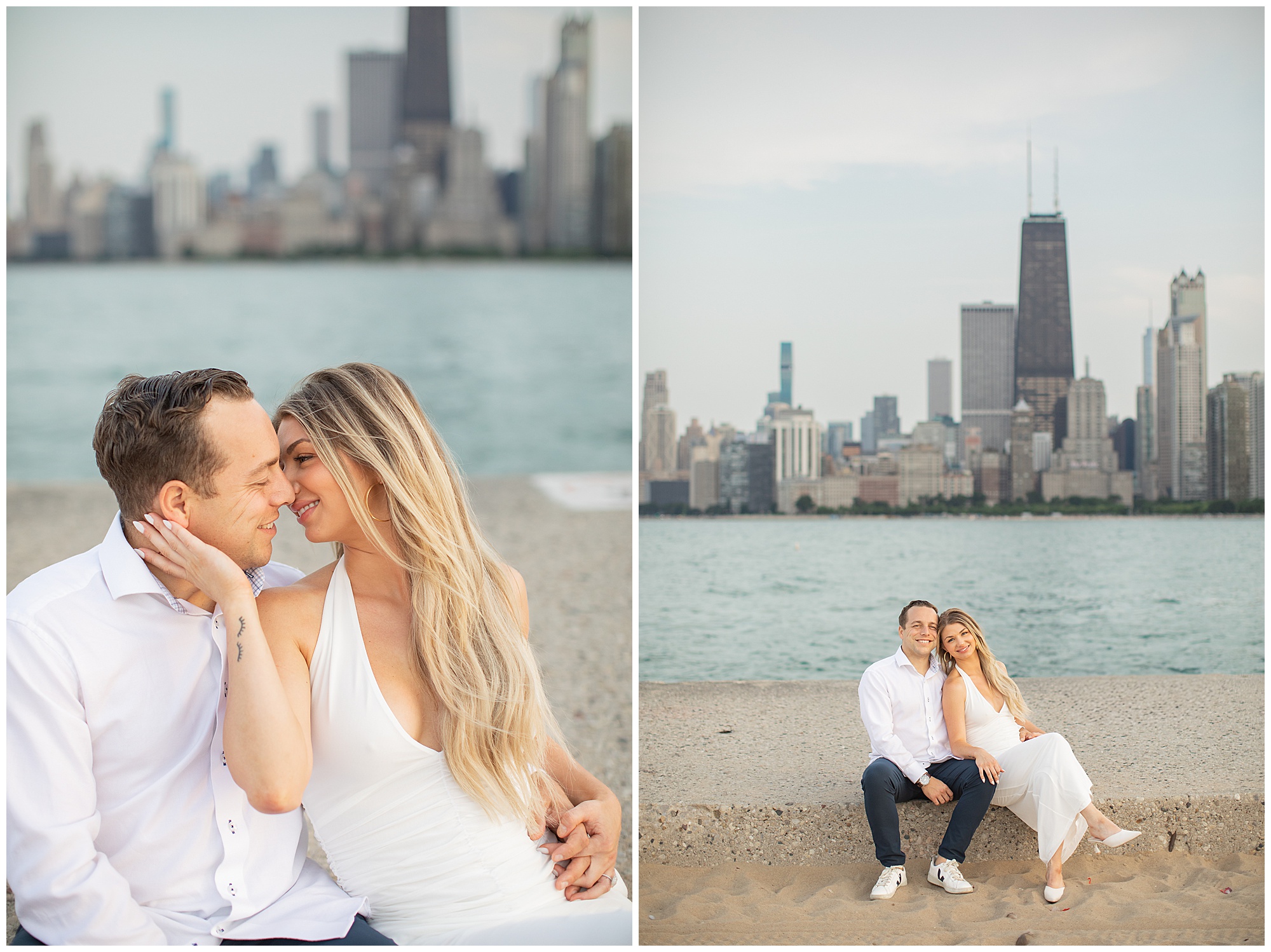 North Avenue Beach Engagement