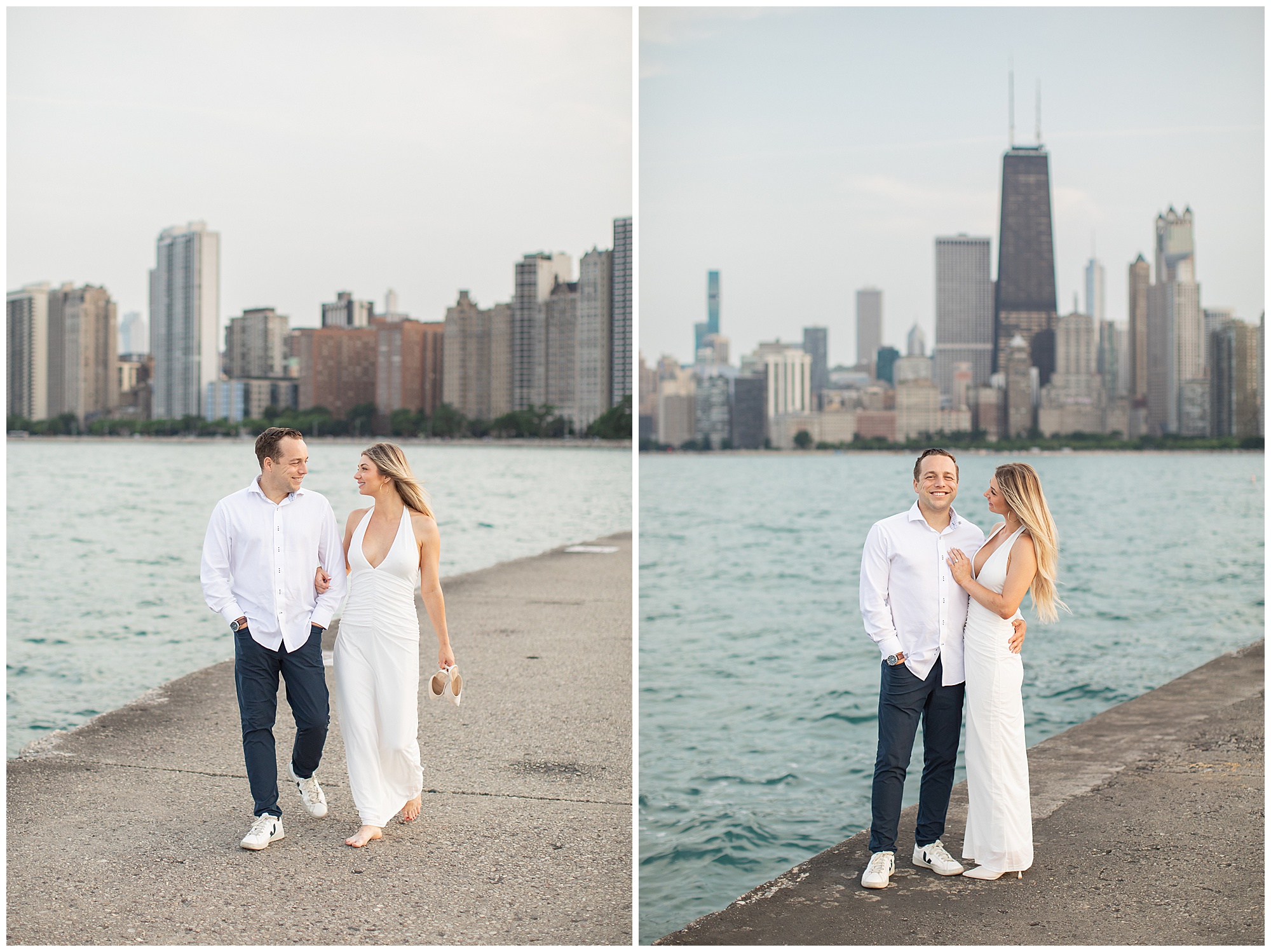 North Avenue Beach Engagement