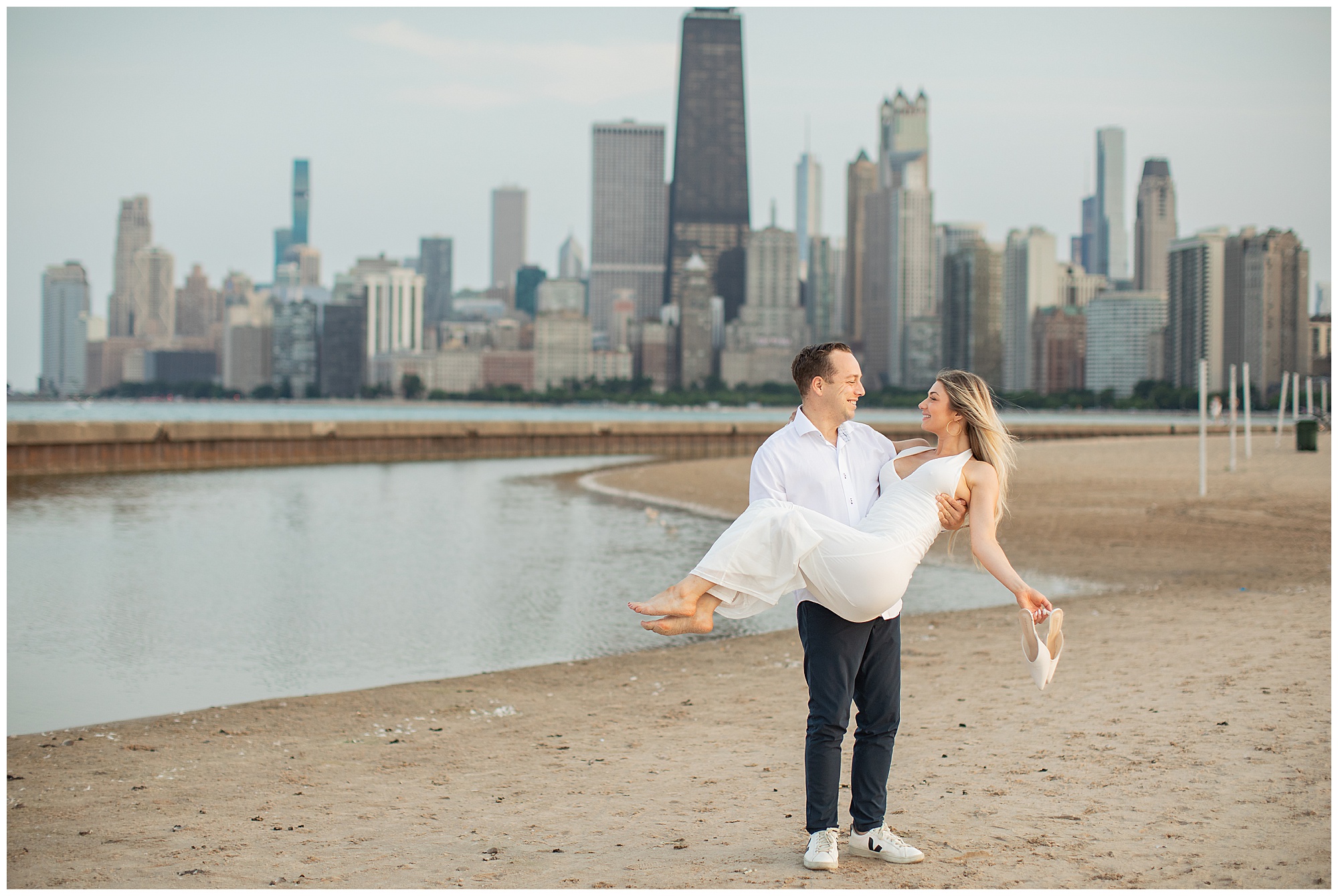 North Avenue Beach Engagement