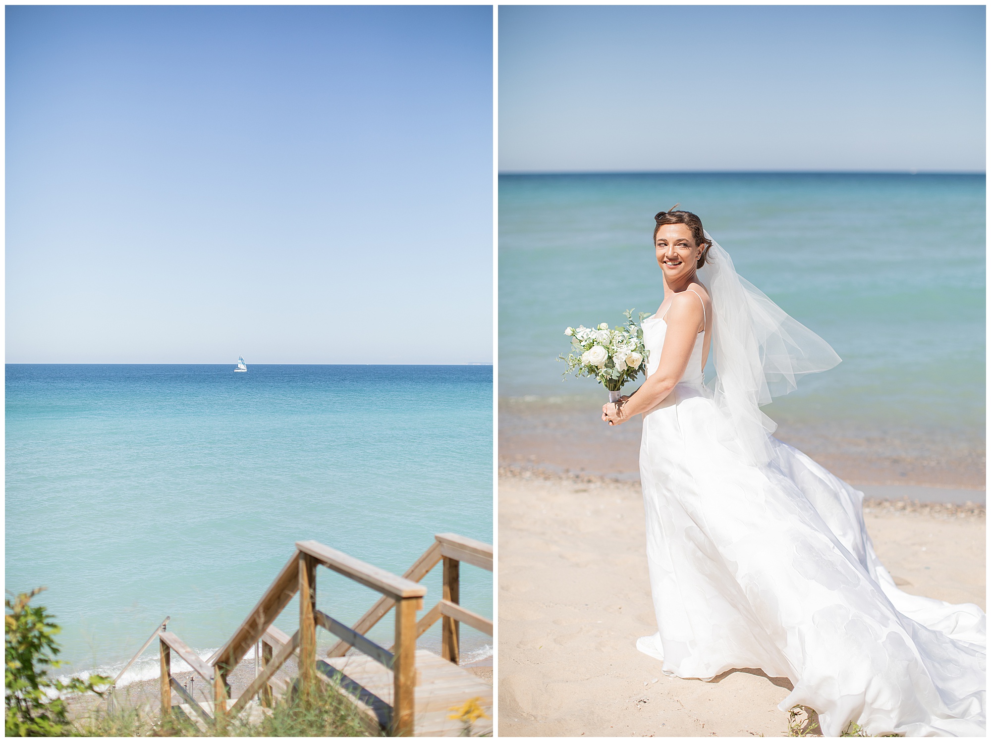 Lake Michigan Wedding