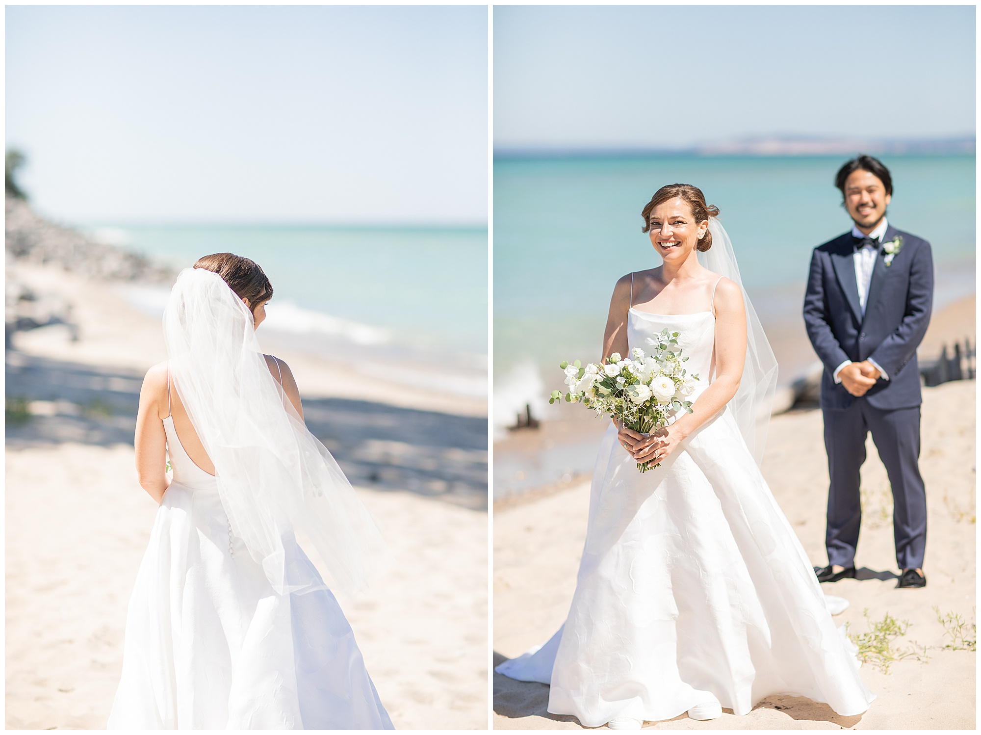 Elberta Lifesaving Station Wedding