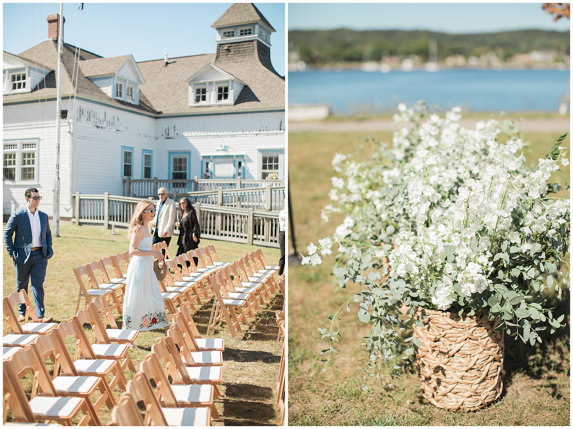 Elberta Lifesaving Station Wedding