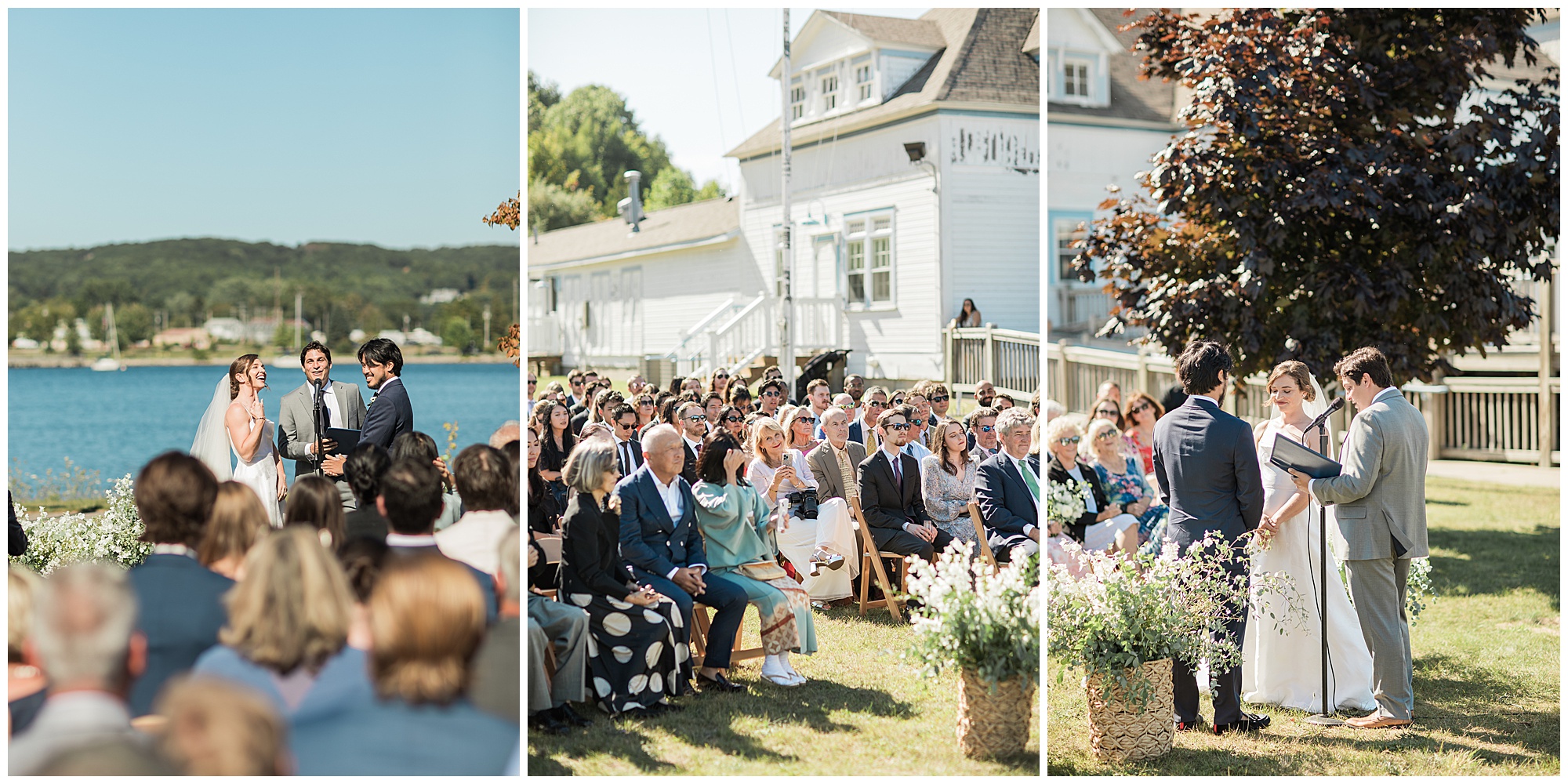 Elberta Lifesaving Station Wedding