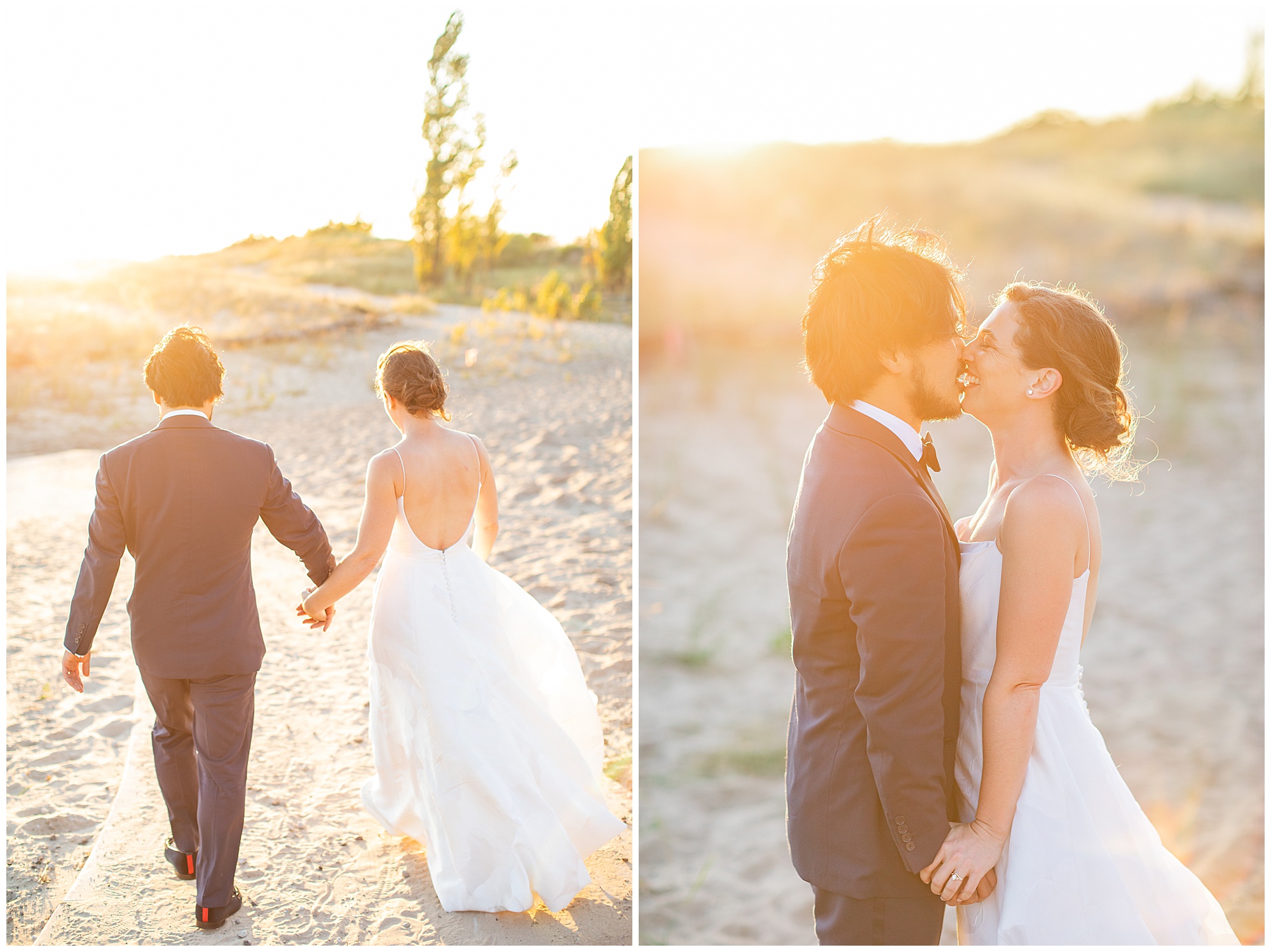 Elberta Lifesaving Station Wedding