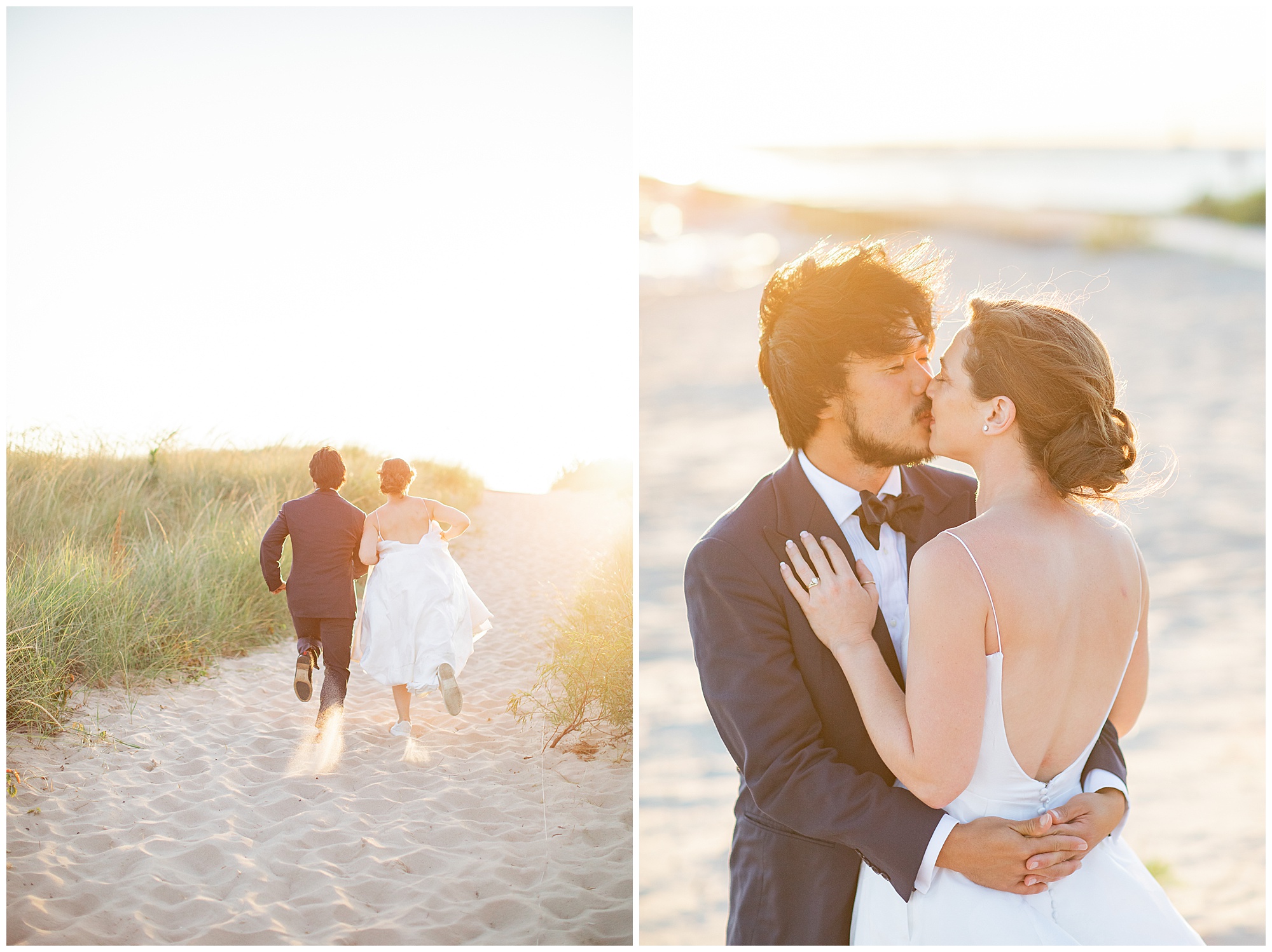 Elberta Lifesaving Station Wedding