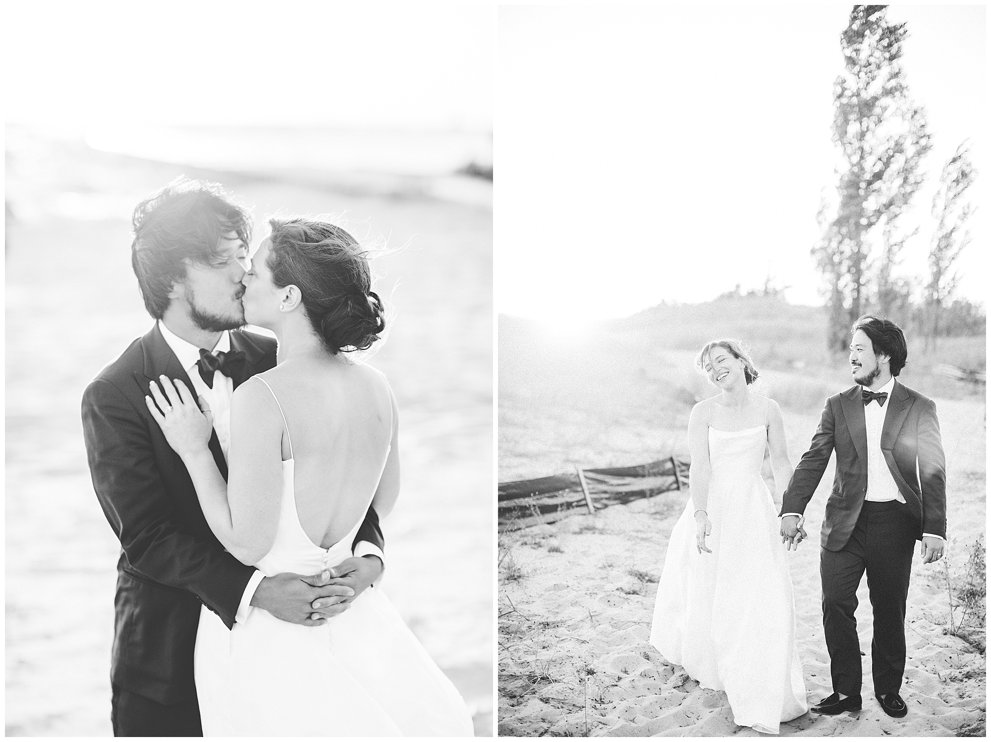 Elberta Lifesaving Station Wedding