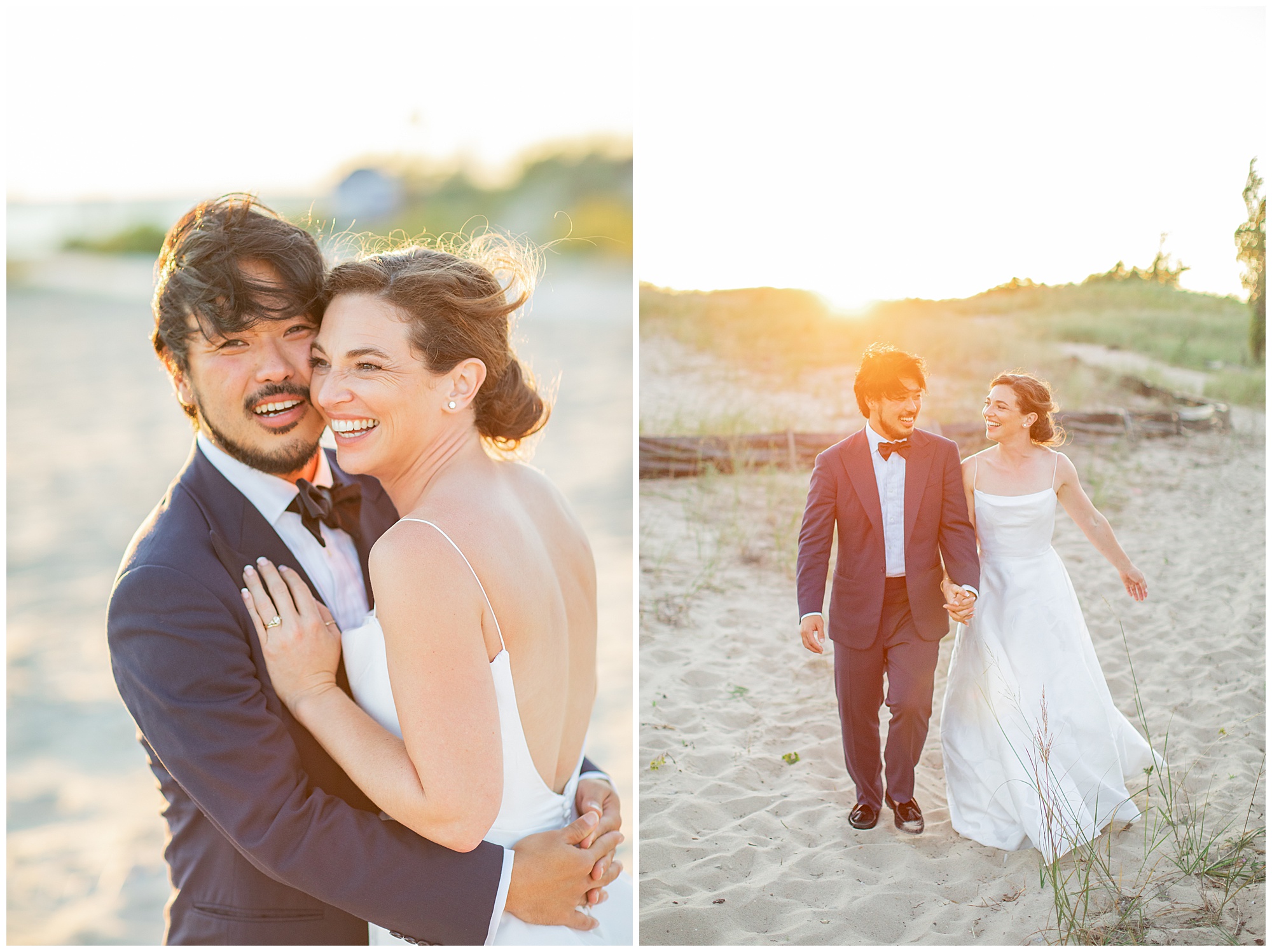 Elberta Lifesaving Station Wedding