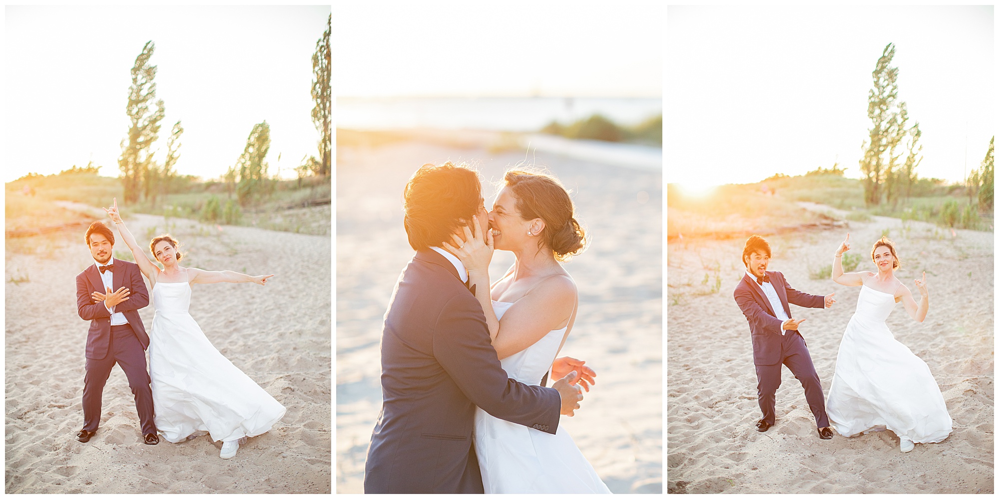 Elberta Lifesaving Station Wedding