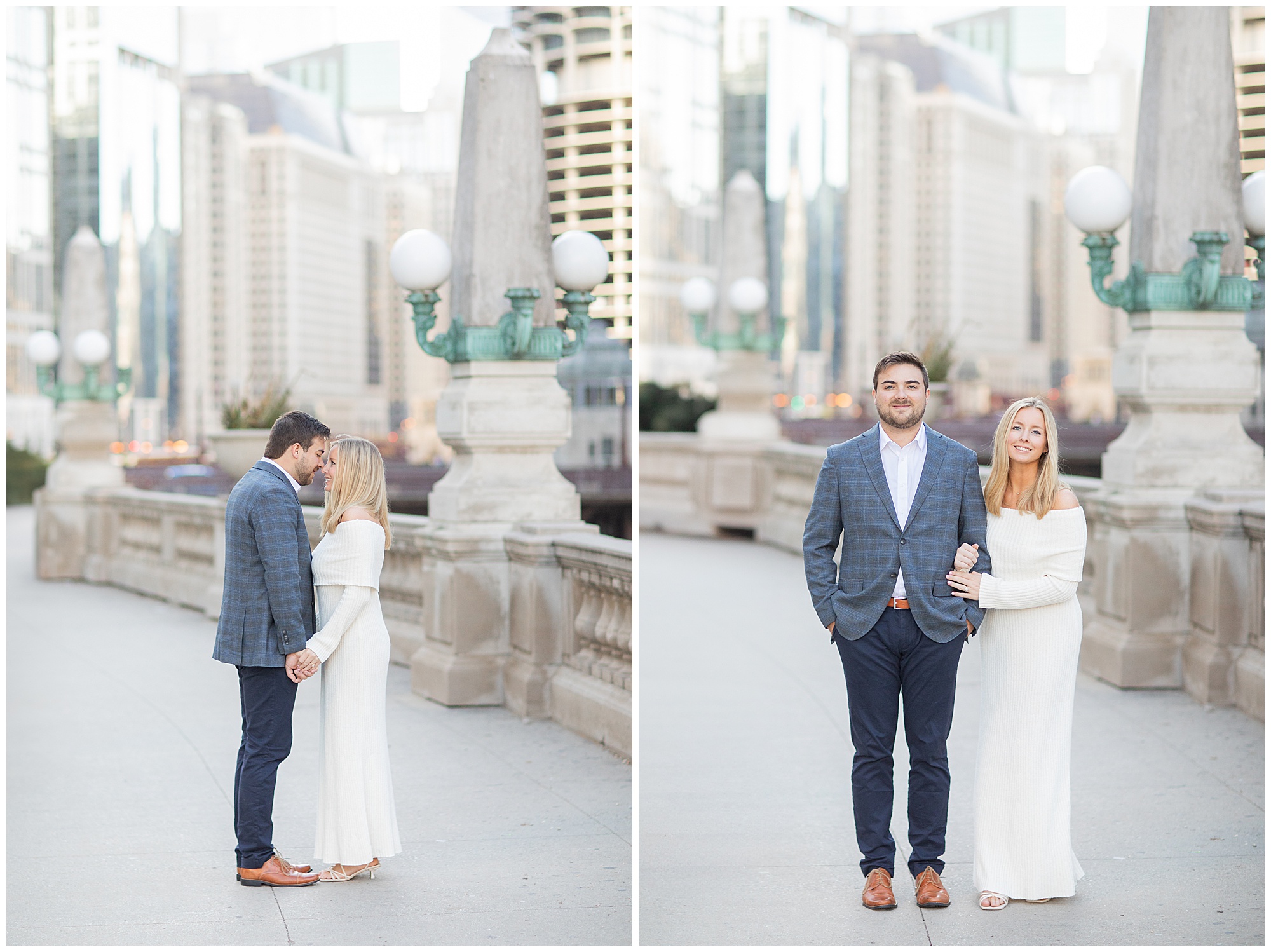 Chicago Riverwalk Engagement