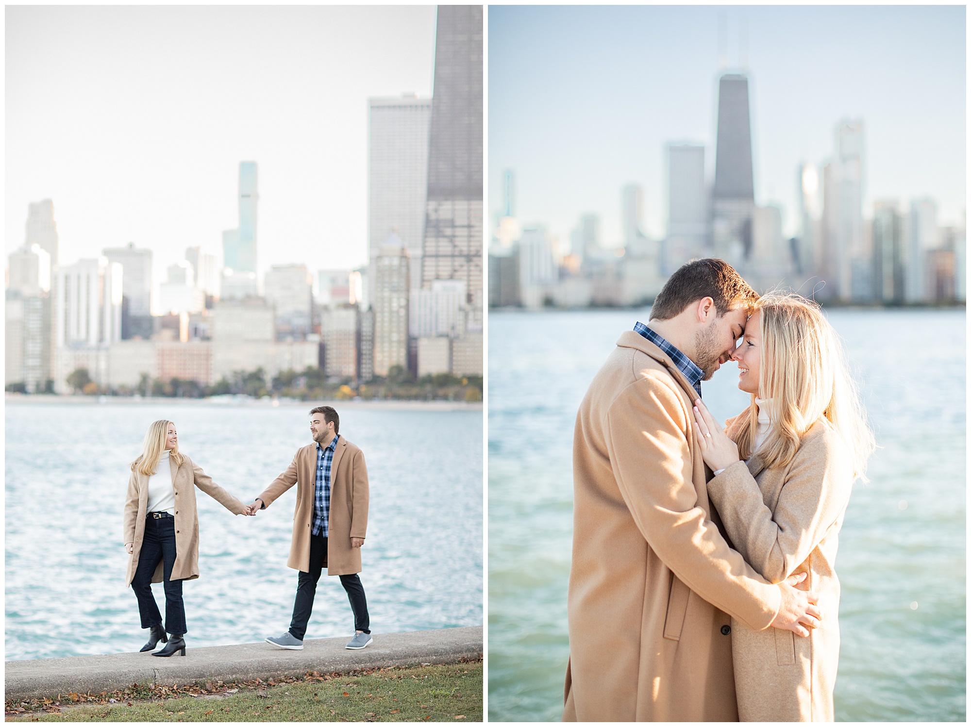 Chicago North Avenue Beach Engagement