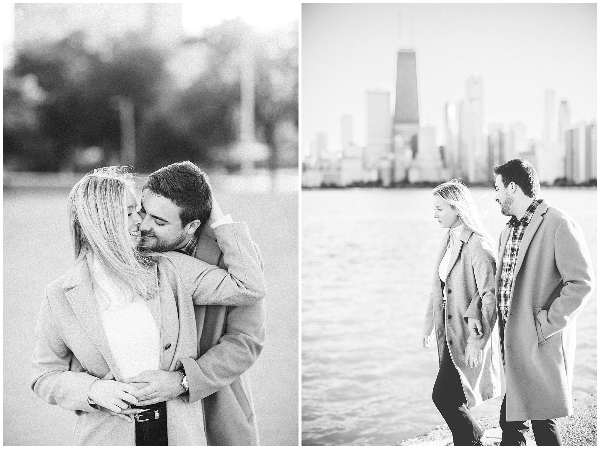Chicago North Avenue Beach Engagement