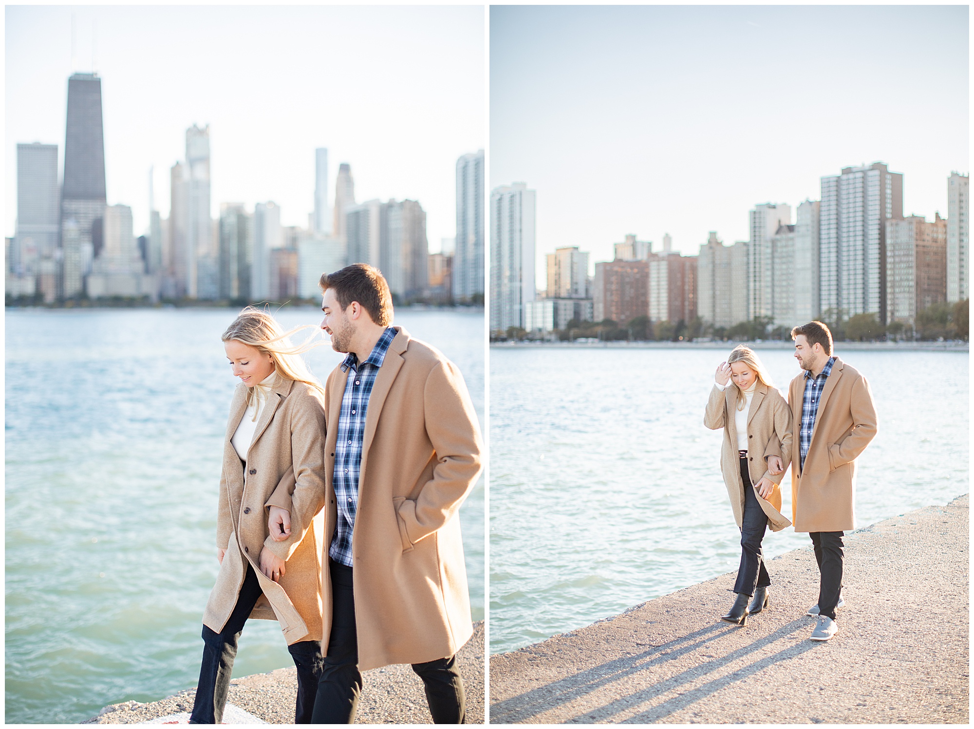 Chicago North Avenue Beach Engagement