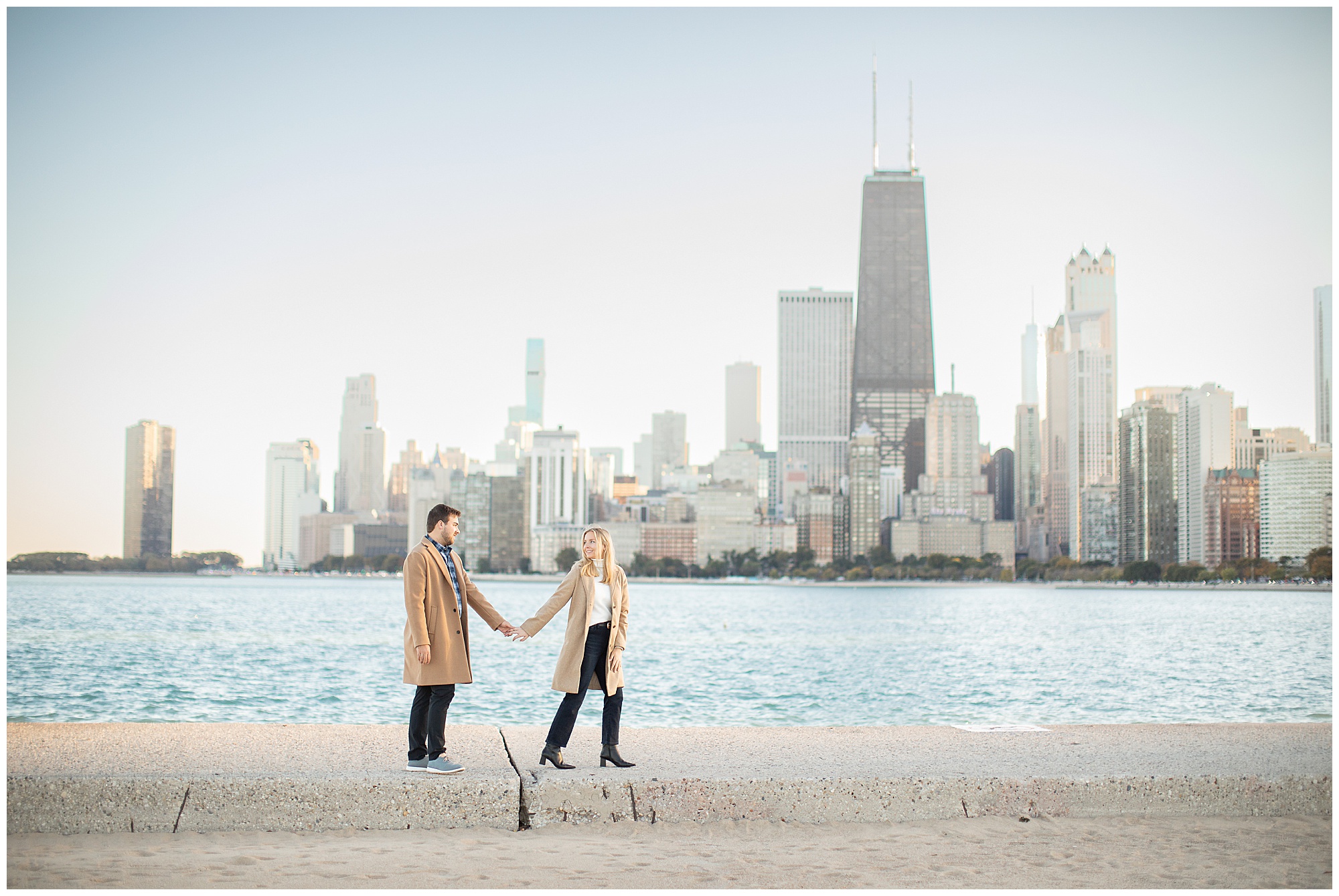 Chicago North Avenue Beach Engagement