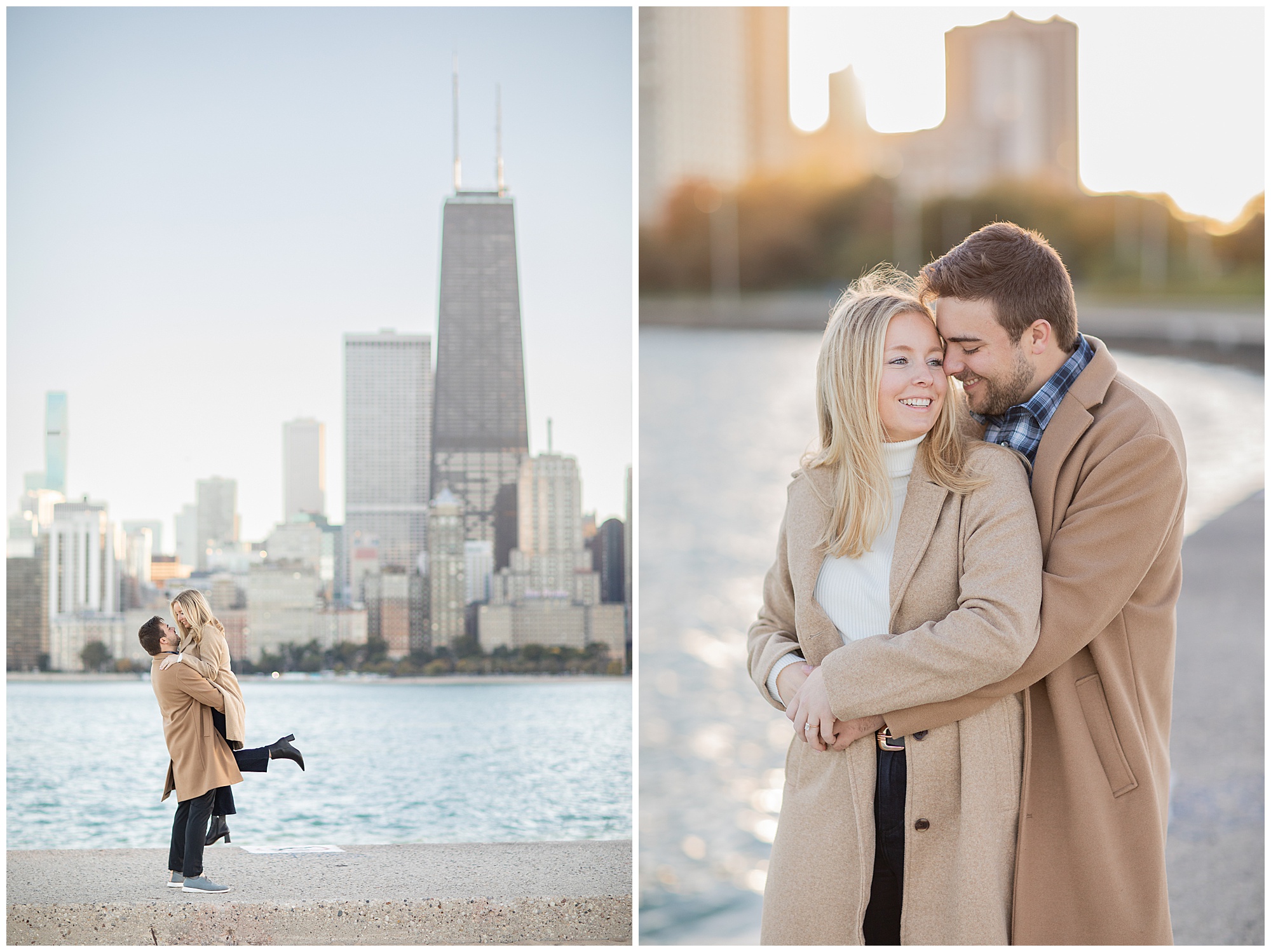 Chicago North Avenue Beach Engagement