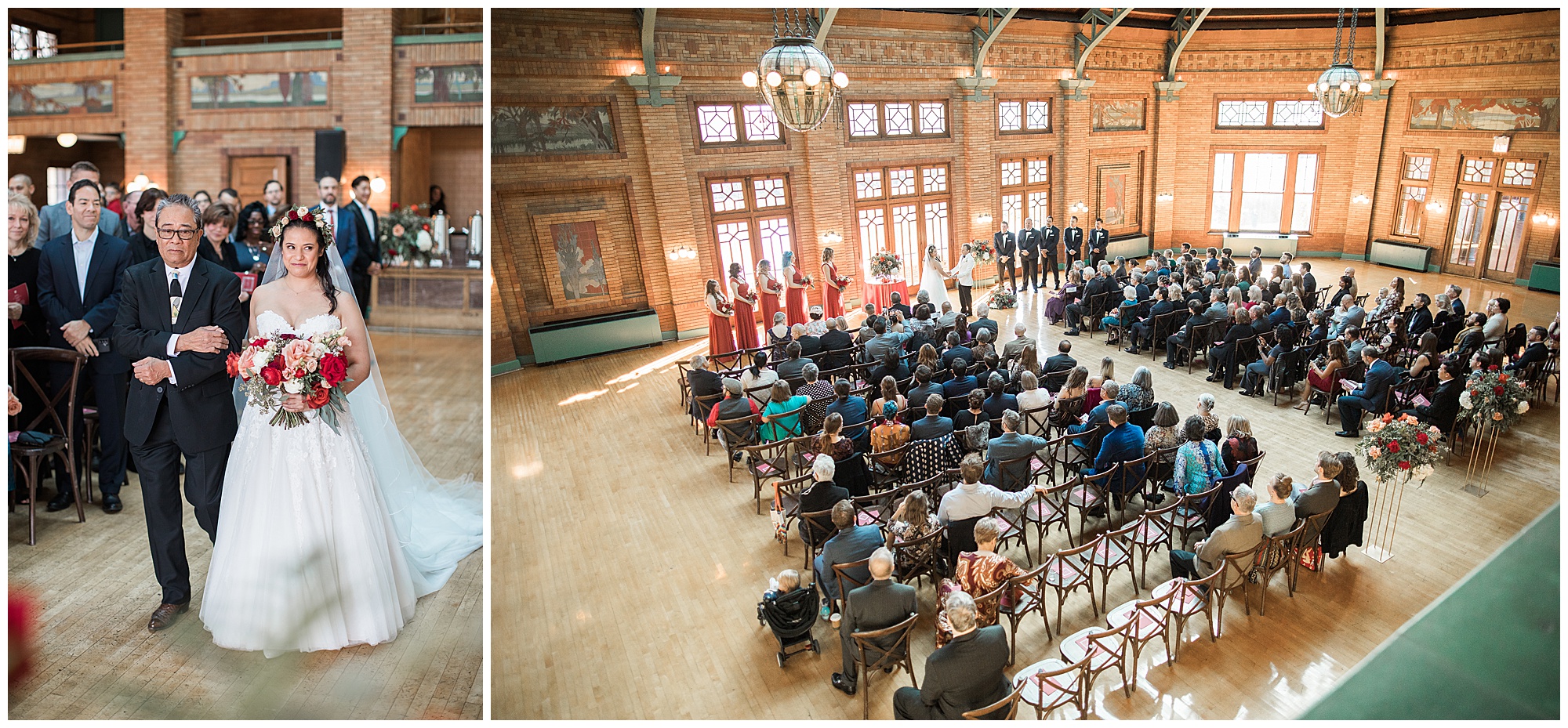 Cafe Brauer Chicago Wedding