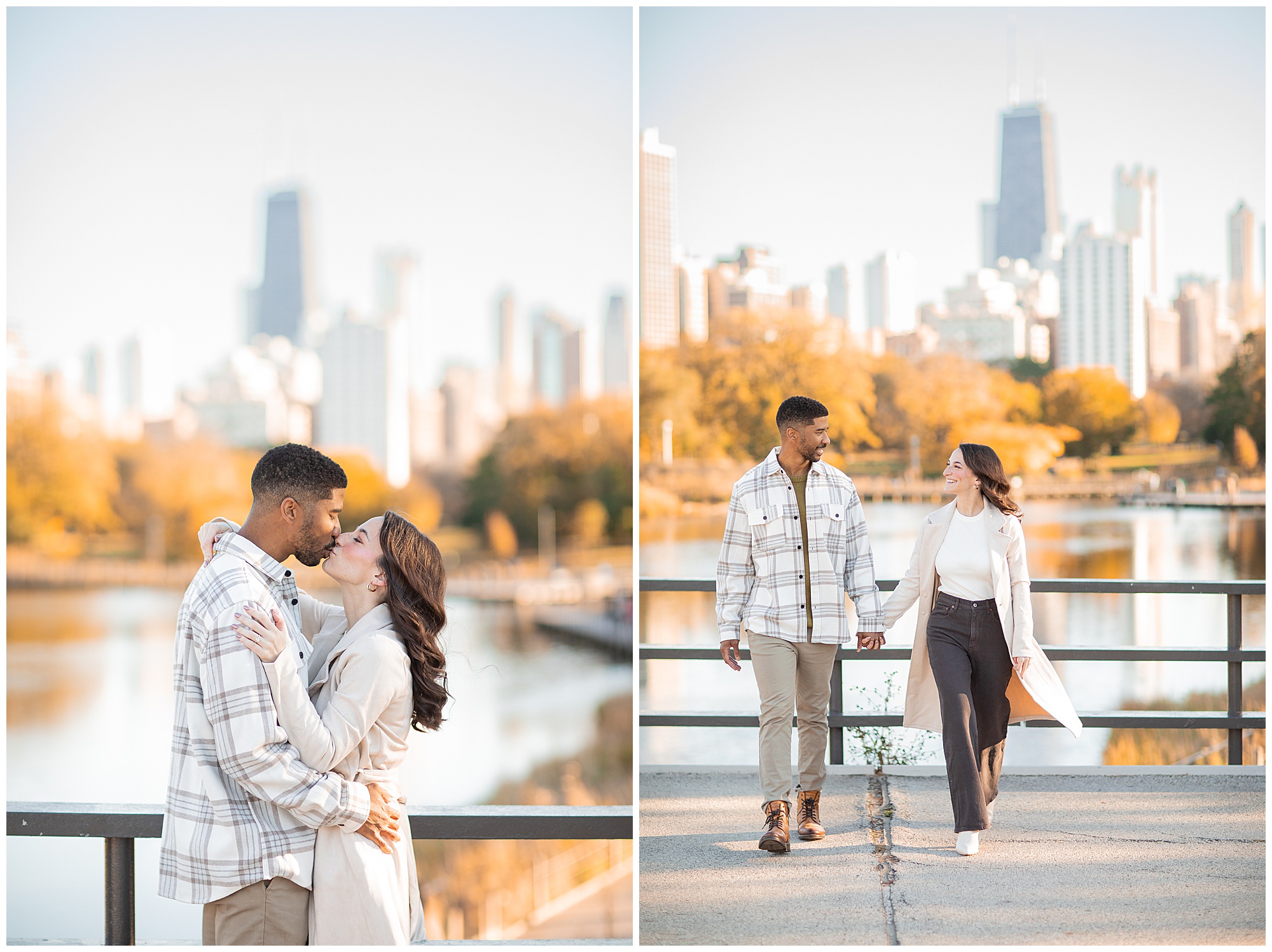 Lincoln Park Fall Engagement