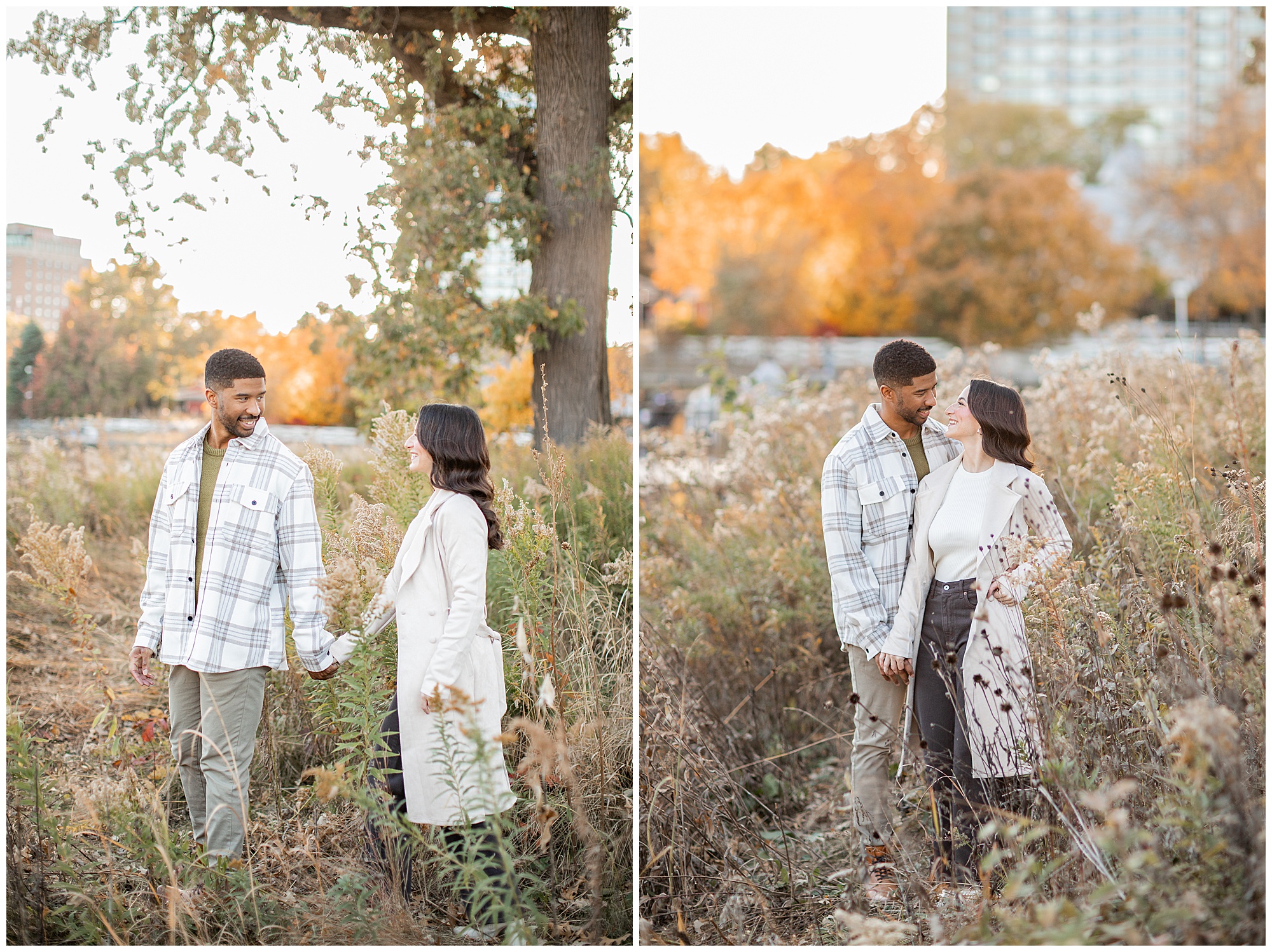 Lincoln Park Fall Engagement