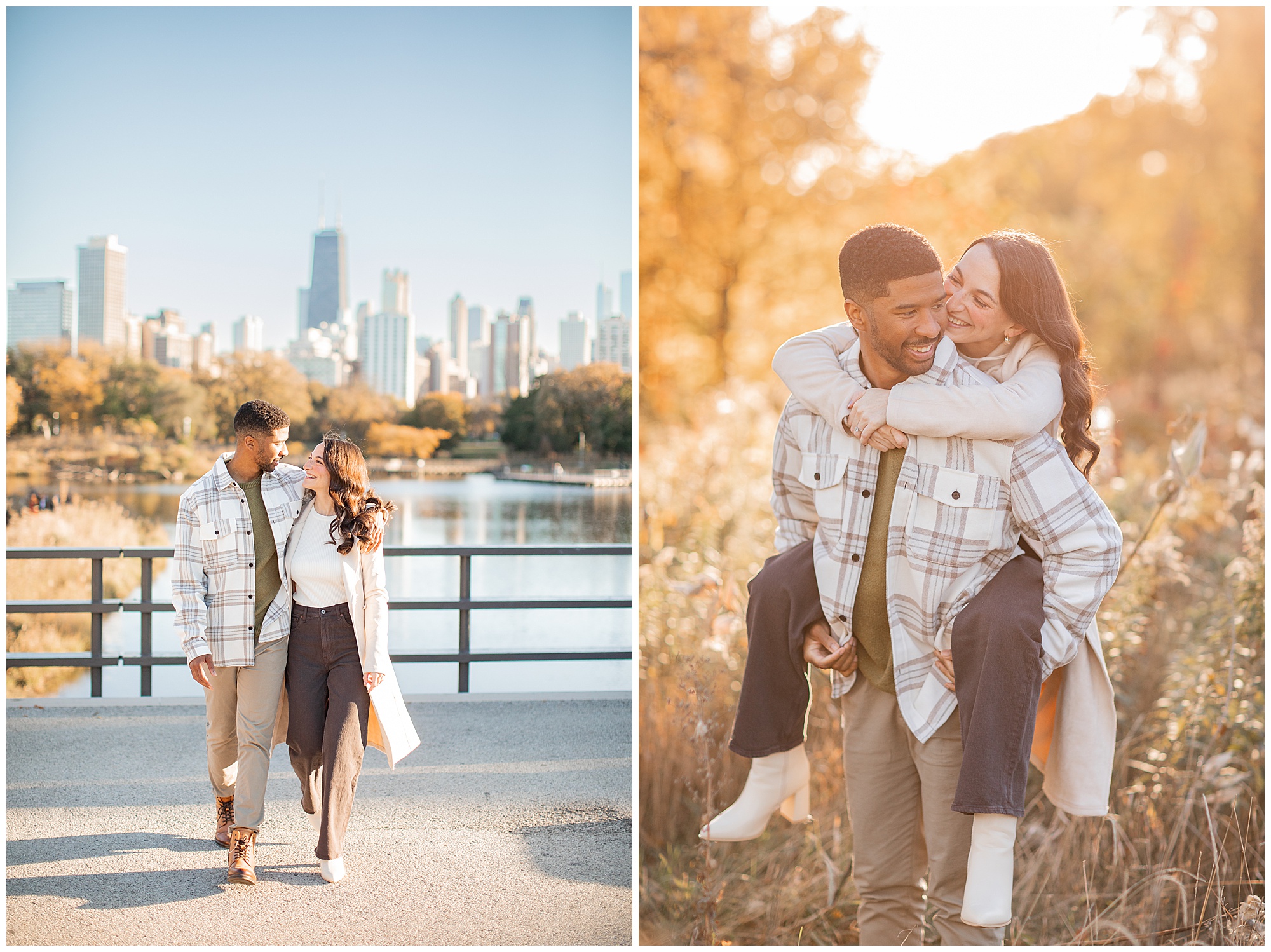 Lincoln Park Fall Engagement