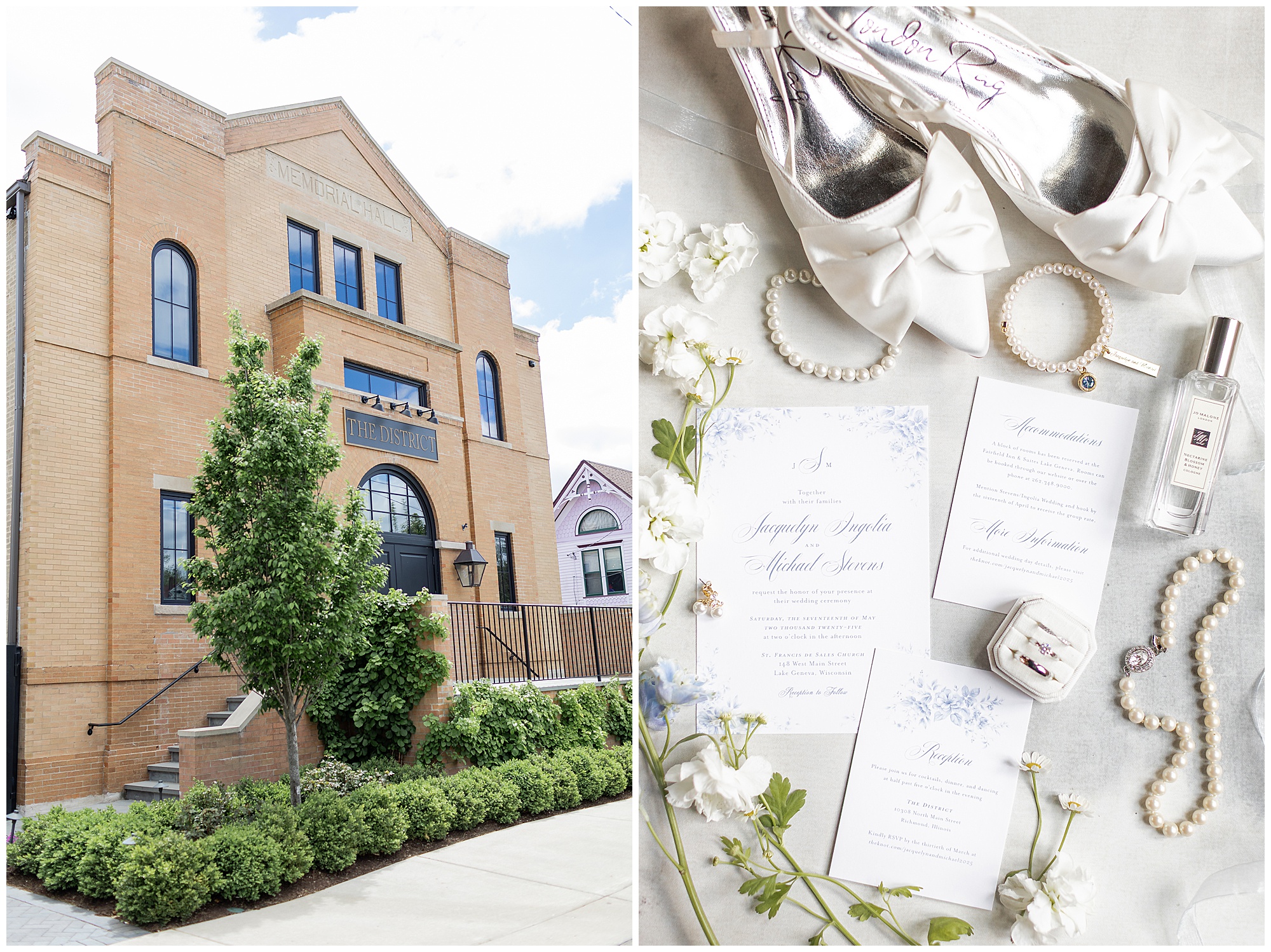 The District Richmond Illinois Wedding